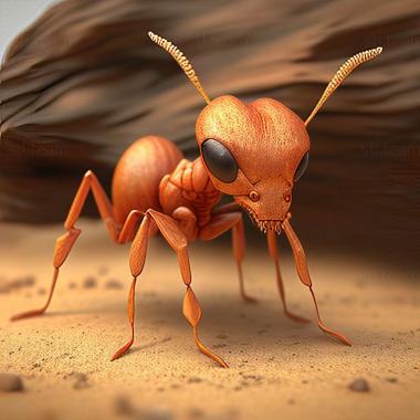 3D модель Rossomyrmex proformicarum (STL)